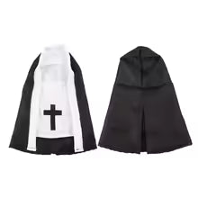 Disfraz de Monja para gato